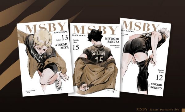 MSBY Postcards Set　／Haikyu!!　Goods　BY：KAGE（D-640） 