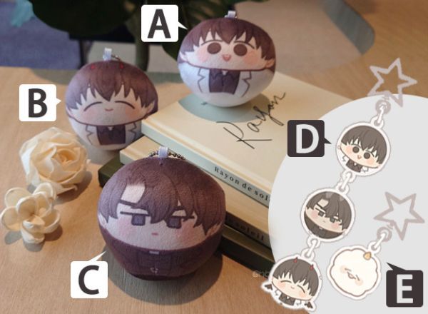 Joongdok Dango Dolls & Acrylic Charms　／Omniscient Reader's Viewpoint　Joongdok　Goods　BY：御小夜 Inge（拾歲） 