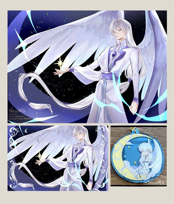 Yue Acrylic Charm & Cards Set　／Cardcaptor Sakura　Goods　BY：Shaii蝶朱（虹之域-Shaii） 