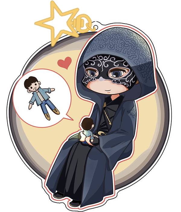 Shen Wei Acrylic Charm　／Guardian　Shen Wei/Yunlan　Goods　BY：艸方（馬里亞納歐美坑） 