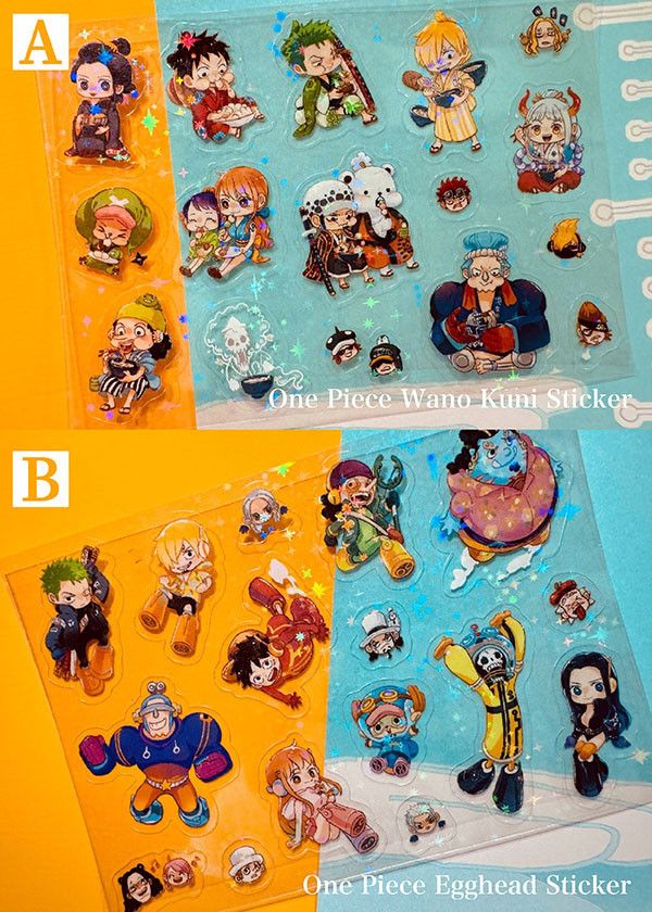 【PRE-SALE】One Piece Stickers　／One Piece　Goods　BY：Kuli 