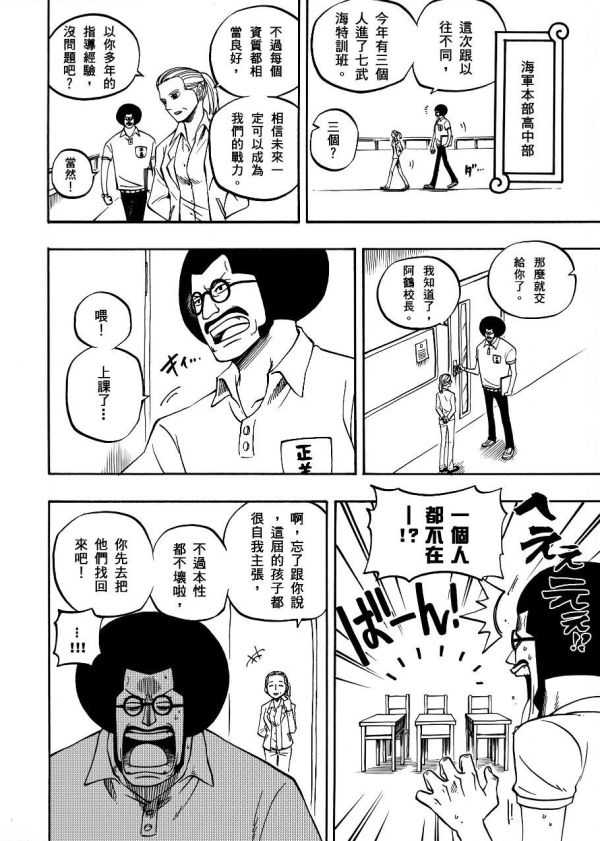 《七武海特訓班》　／One piece　Comic　BY：澈（CYANCROWN） 