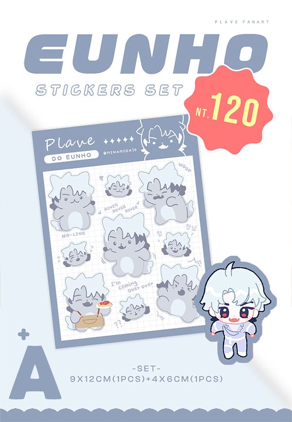 PLAVE Stickers Set　／PLAVE／VTuber　Goods　BY：MINAMIDA 