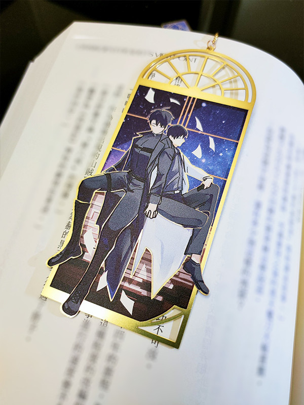 【PRE-SALE CLOSED】Joongdok Metallic Bookmark　／Omniscient Reader's Viewpoint　Joongdok　Goods　BY：Natsuki夏生 