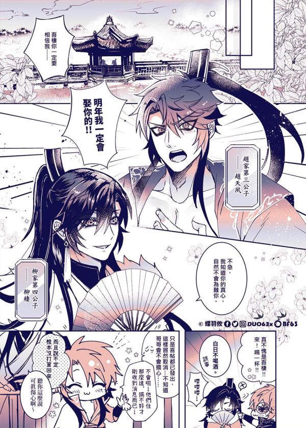 《燈火闌珊處-醉後-》　／Original　Comic　BY：蝶羽攸（DUO63＊） 