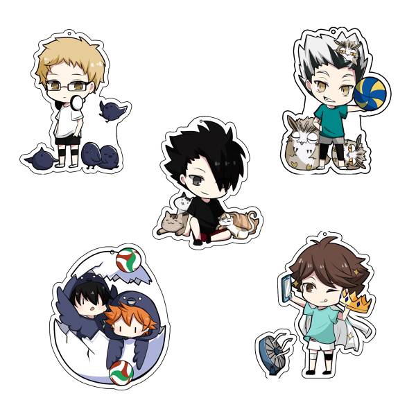 Haikyu!! Acrylic Charms　／Haikyu!!　Peripherals　BY：雨某（帥到沒天理） 