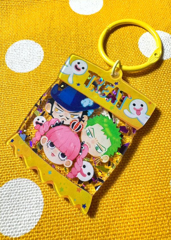 【PRE-SALE】Kids ZoroSanji Acrylic Charm　／One Piece　zorosanji　Goods　BY：Kuli 