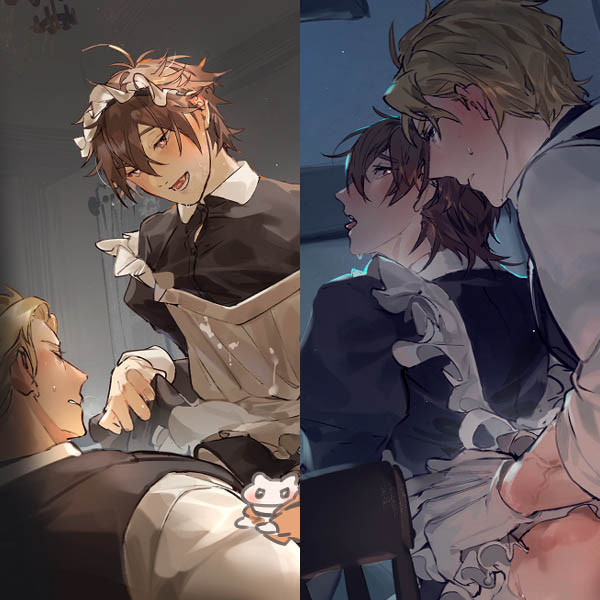 Maid Eiden NSFW Postcards Set　／NU: Carnival　Quincy/Eiden　Goods　BY：九日曦 