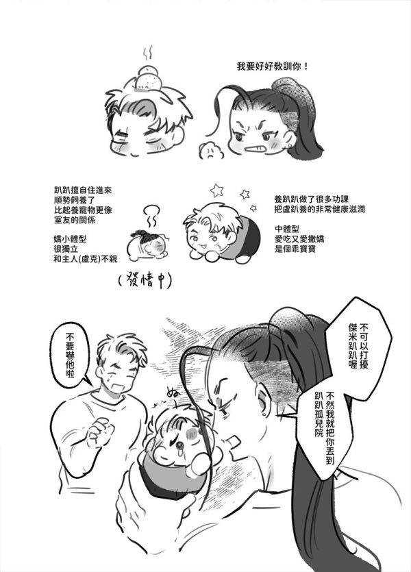 《趴趴的觀察日記》　／Street Fighter　Luke Sullivan/Jamie Siu　Comic　BY：米乓 