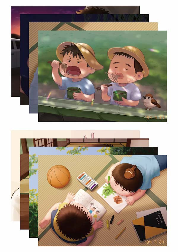 【PRE-SALE CLOSED】《澤北家的相簿》　／SLAM DUNK　Sawakita/Fukatsu　Comic+Illustration Book　BY：温晴 