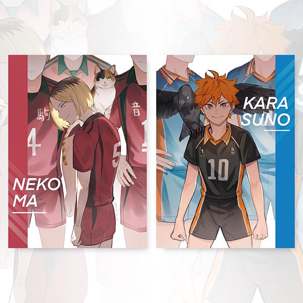 【PRE-SALE】The Dumpster Battle Postcards Set　／Haikyu!!　Goods　BY：米糯 