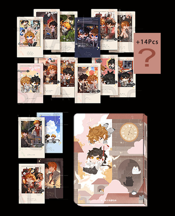 Tartali Imitated Polaroid Cards Set　／Genshin Impact　Tartali　Goods　BY：一雙卡比想吃肉（Calpi） 