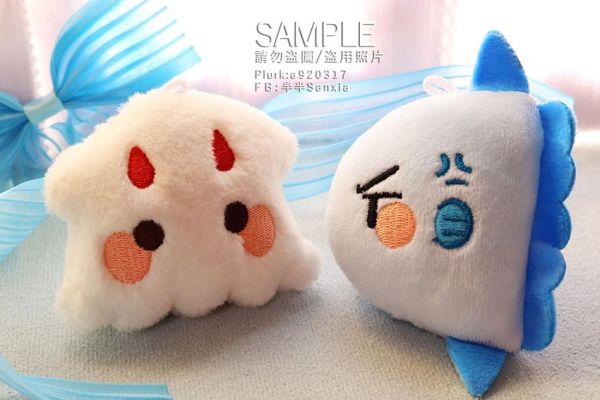 【PRE-SALE】Sunfish Jonghyuk & Squid Dokja Dolls　／Omniscient Reader's Viewpoint　Goods　BY：半半sanxia（深夜怪獸） 