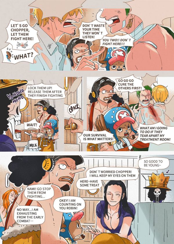 【PRE-SALE】《Today is not their day》English ver.　／One Piece　zorosanji　Comic　BY：Kuli 