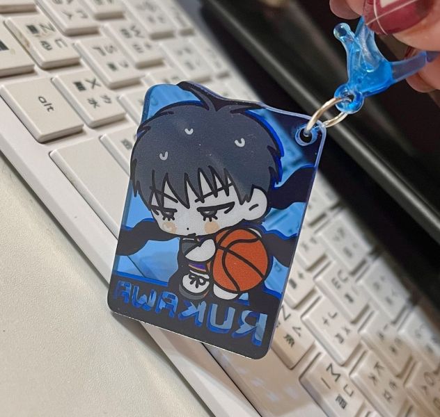 RuMitsu Player Card Acrylic Charms Set　／SLAM DUNK　RuMitsu　Goods　BY：一給IJI 