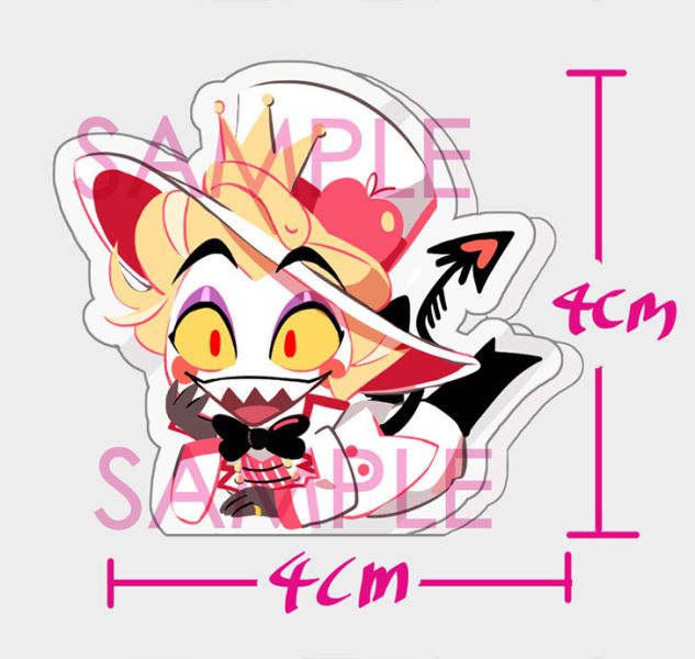 【2nd PRE-SALE CLOSED】Radioapple Acrylic Blocks　／Hazbin Hotel　Radioapple　Goods　BY：Jo（Angsty Fluff） 