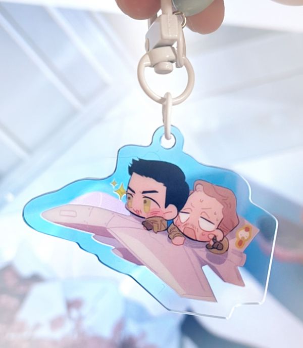 Roosmav Acrylic Charm　／Top Gun:Maverick　Roosmav　Goods　BY：一給IJI 