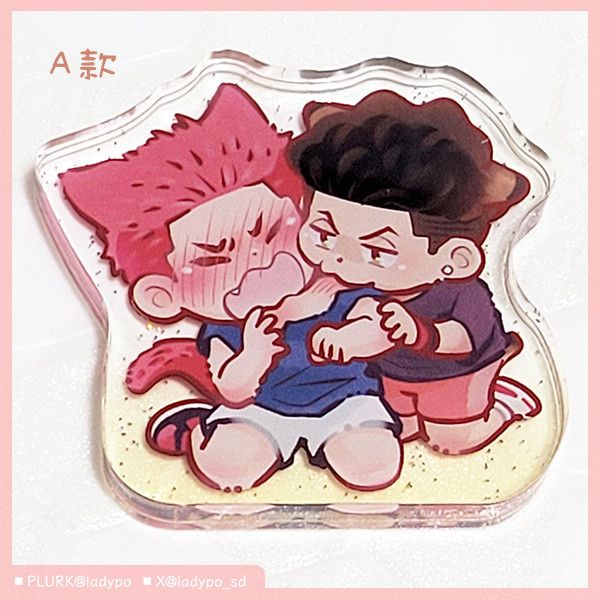 RyoHana Acrylic Block　／SLAM DUNK　RyoHana　Goods　BY：波小姐(LADY PO) 