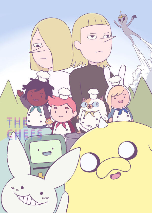 《THE CHEFS》　／Adventure Time　Comic　BY：XO［可樂餅］ 