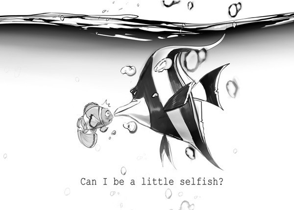 《Can I be a little selfish?》　／海底總動員　吉哥馬林　漫本　BY：肆時（肆時是隻石獅子） 