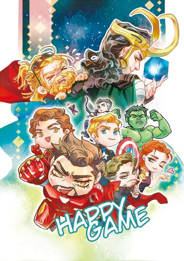 《Happy Game歡騰之戰》　／The Avengers　Thorki　Comic　BY：雷思利 