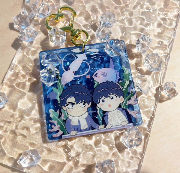 Joongdok's Aquarium Date Acrylic Charms 　／Omniscient Reader's Viewpoint　Joongdok　Goods　BY：Hulu呼嚕（剪紙舍） 