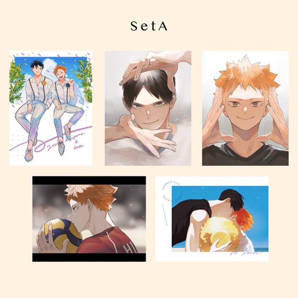 【PRE-SALE】KageHina Postcards　／Haikyu!!　KageHina　Goods　BY：米糯 