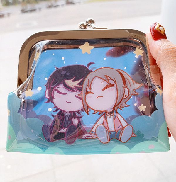 Shusta PVC Clasp Coin Purse　／Nijisanji-EN／VTuber　Shusta　Goods　BY：問安（花屋） 