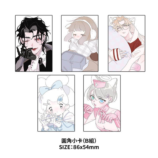 【PRE-SALE CLOSED】Original Character Cards Set　／Original　Goods　BY：P紙小綿羊 