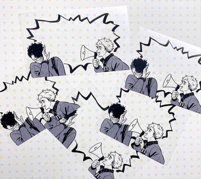 【PRE-SALE】《Sakusa Gonna Deaf》PET Tape　／Haikyu!!　SakuAtsu　Goods　BY：KAGE（D-640） 