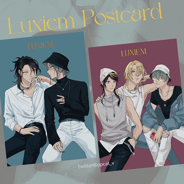 Luxiem Postcards Set　／Nijisanji-EN／VTuber　Goods　BY：PP 