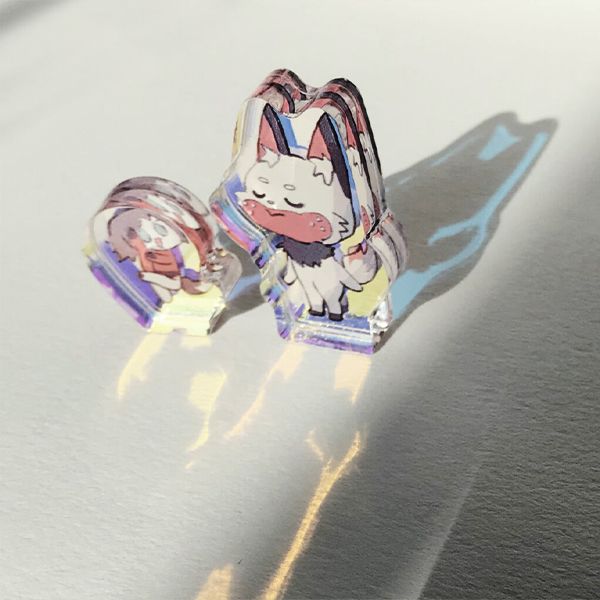 Mysta Mini Rainbow Acrylic Block　／Nijisanji-EN／VTuber　Goods　BY：Pモン 