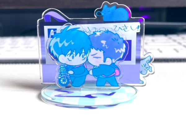 RuMitsu Love Song Acrylic Stand　／SLAM DUNK　RuMitsu　Goods　BY：一給 