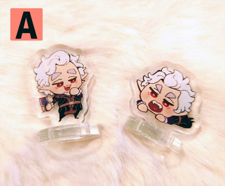 【PRE-SALE CLOSED】Baldur's Acrylic Mini Stands Set　／Baldur's Gate 3　Goods　BY：AKI（Tightrope） 