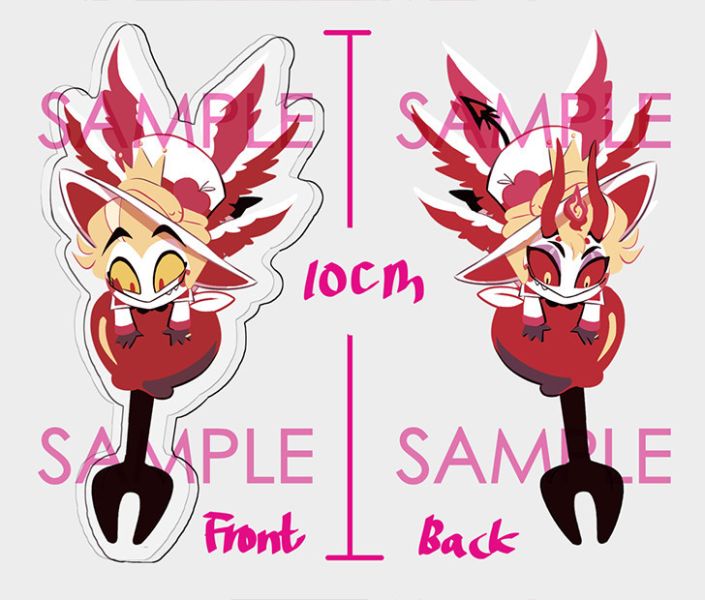 【2nd PRE-SALE CLOSED】Radioapple Acrylic Blocks　／Hazbin Hotel　Radioapple　Goods　BY：Jo（Angsty Fluff） 