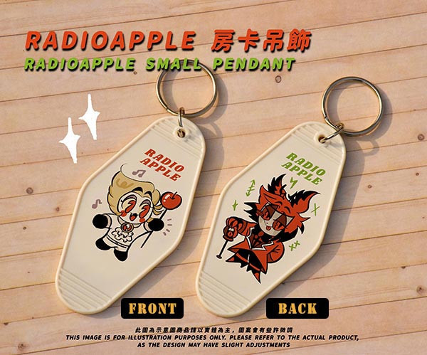 RADIOAPPLE Key Charm　／Hazbin Hotel　Radioapple　Goods　BY：阿蓉 