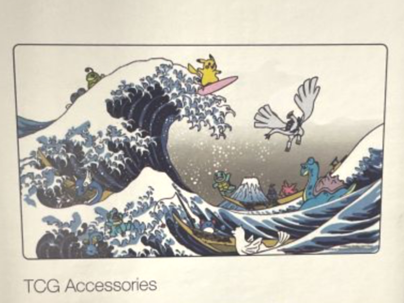 寶可夢 浮世繪 卡墊 