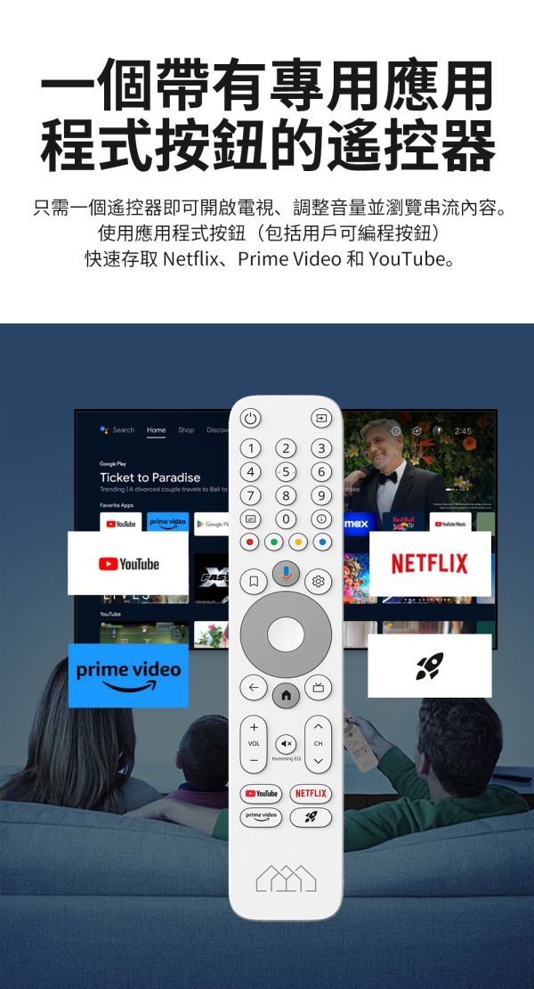 2024夢想最新款認證盒 世界安卓認證盒子、Android Tv、4K HDR10、杜比全景聲 