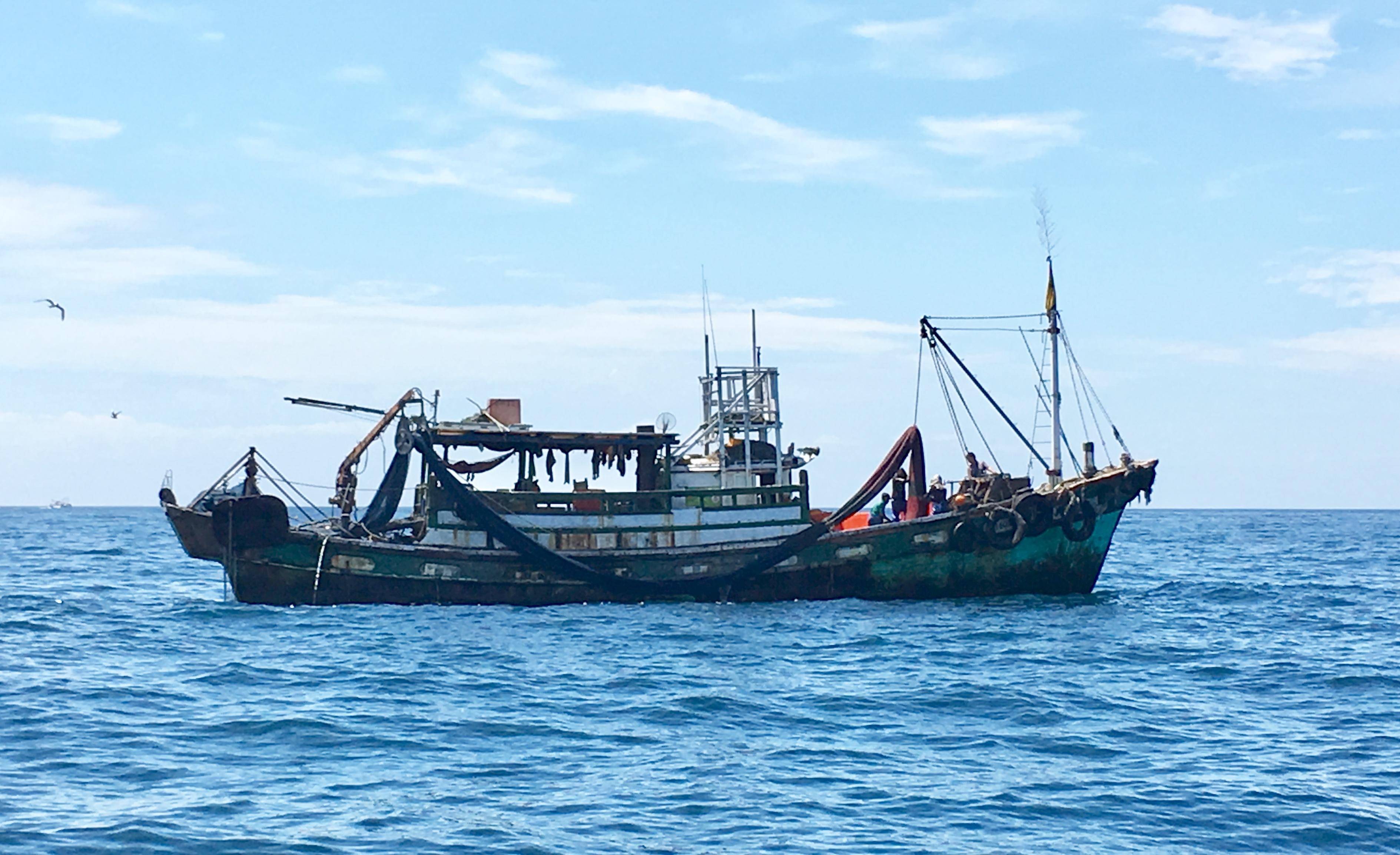 溪和水產_櫻花蝦漁船