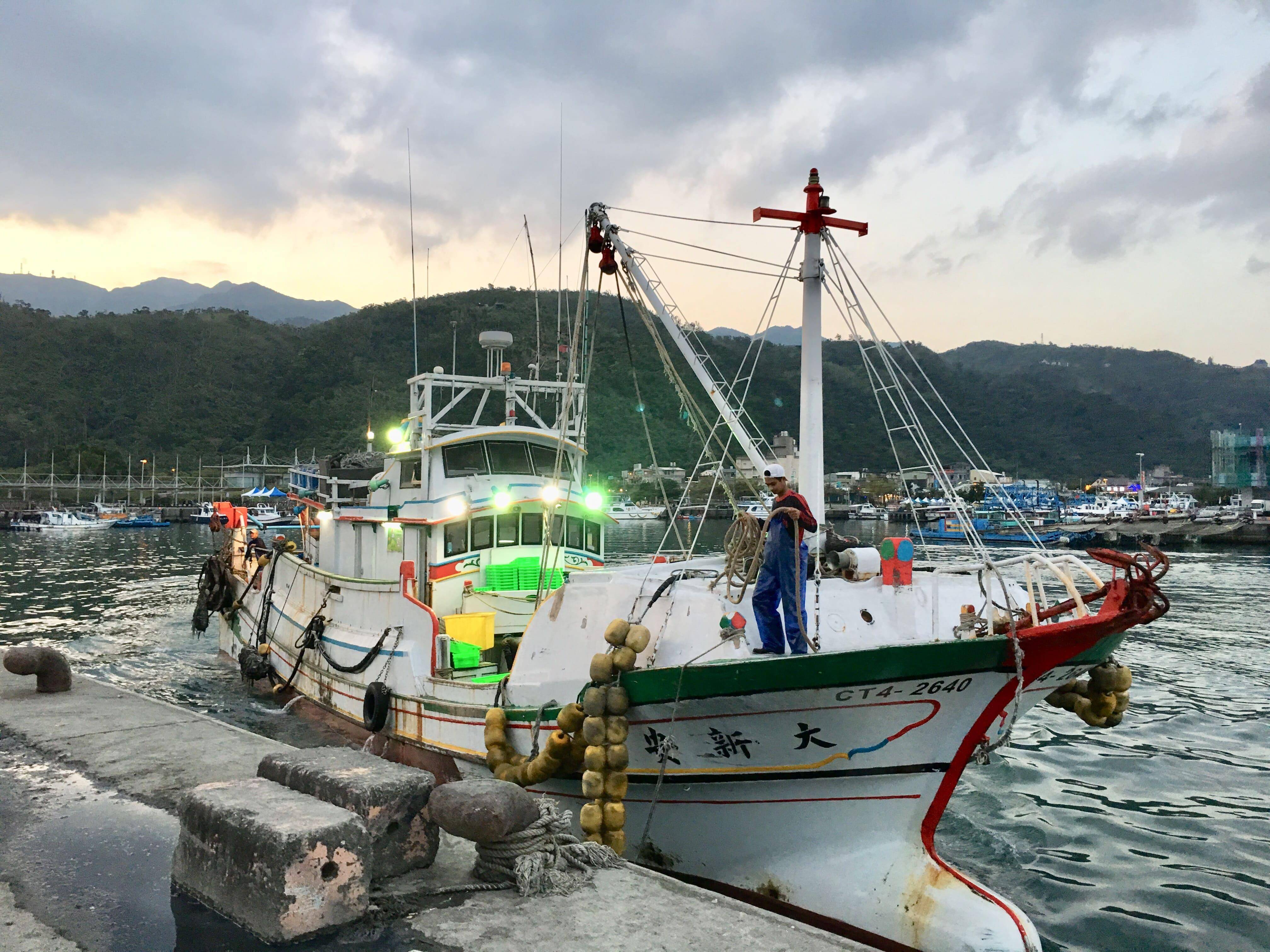 溪和水產_櫻花蝦漁船