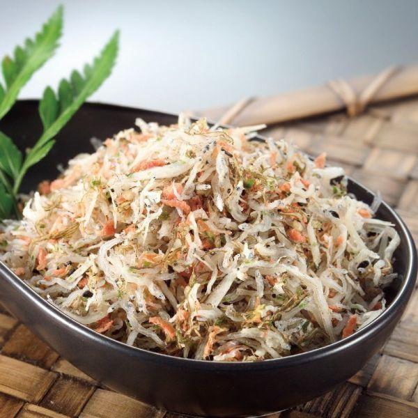 開運禮盒-小魚拌飯禮盒(內容可客製化，請洽客服) 紫蘇海帶芽小魚拌飯,鮭魚鬆小魚拌飯,昆布小卷小魚拌飯,小魚拌飯,拌飯