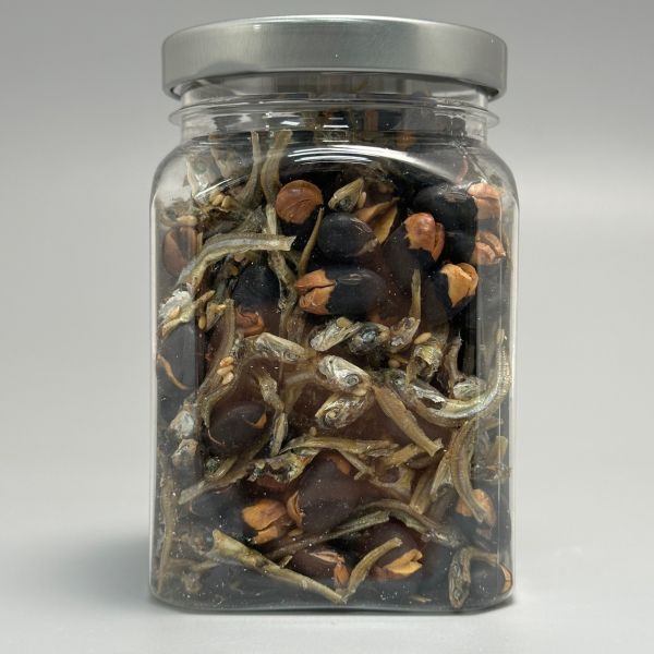 黑豆小魚乾(100g) 黑豆,小魚乾,黑豆小魚乾,溪和水產,宜蘭,海鮮,永續海洋