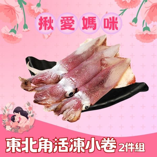 東北角活凍小卷2件組 東北角小卷,活凍小卷,船凍小卷,冷凍小卷怎麼煮