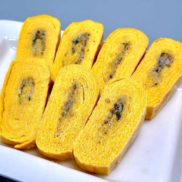 新品上市-鮭魩玉子燒270g 玉子燒,加熱即食,鮭魚小魚拌飯,海鮮玉子燒