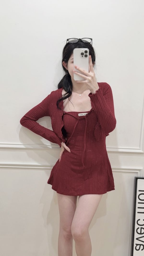 現貨 – miu系純欲三件套裝 