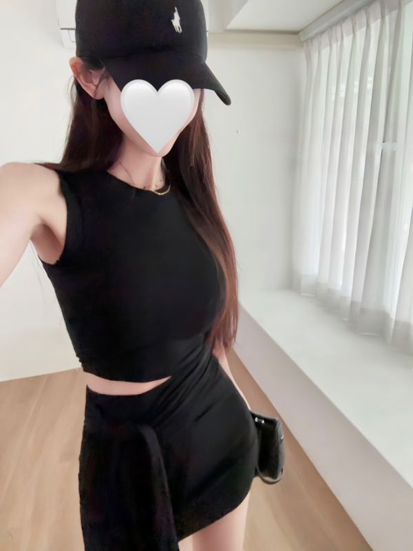 現貨 – 設計款綁帶兩件套裝 