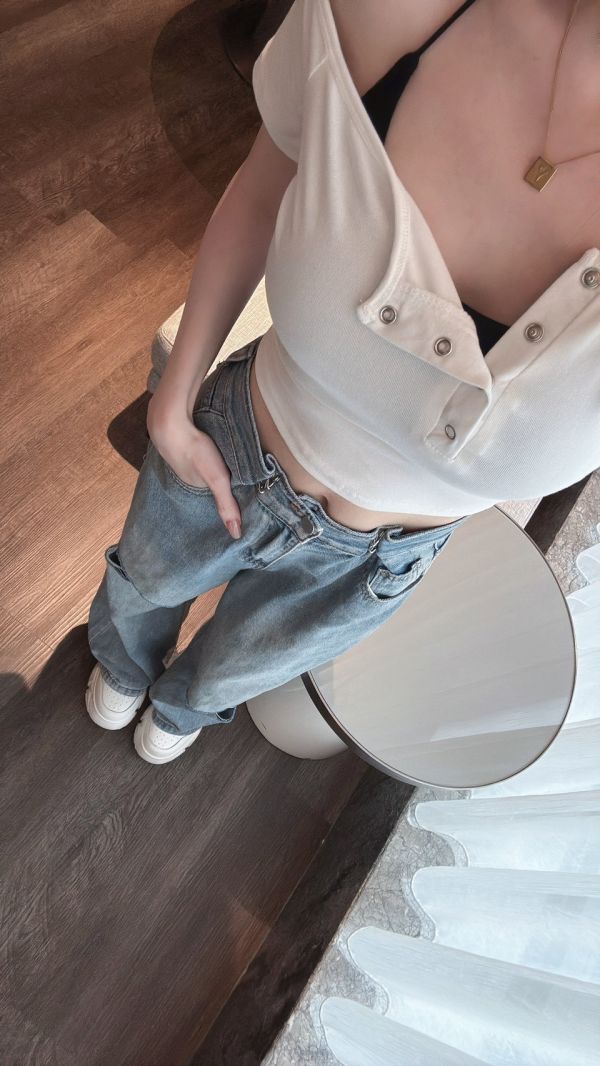 真兩件式歐美系上衣 
