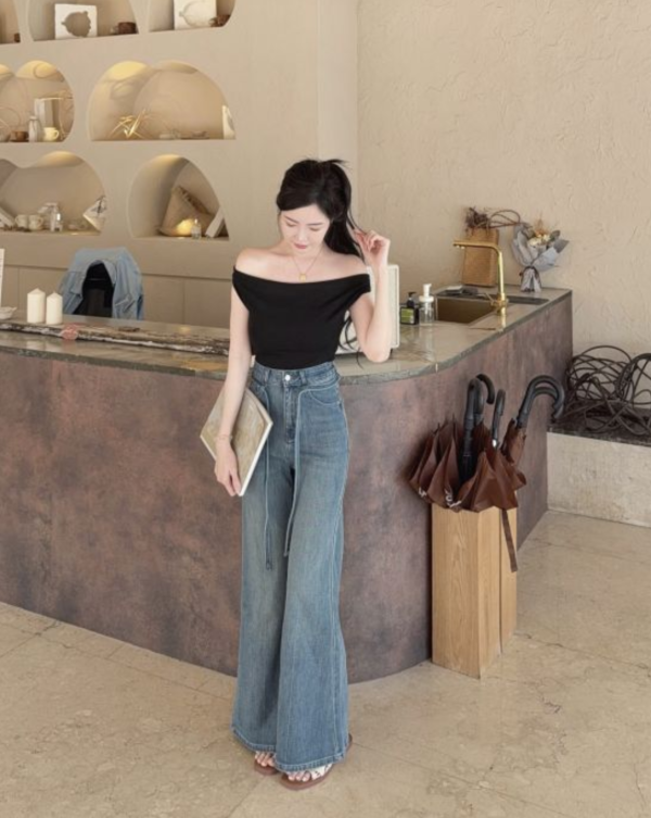 現貨 – 心機顯瘦神腿褲 