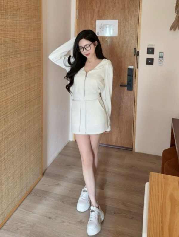 本期必收⋆ 𐙚 ̊.鑽鑽短裙套裝 