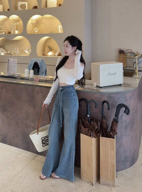 現貨 – 心機顯瘦神腿褲 